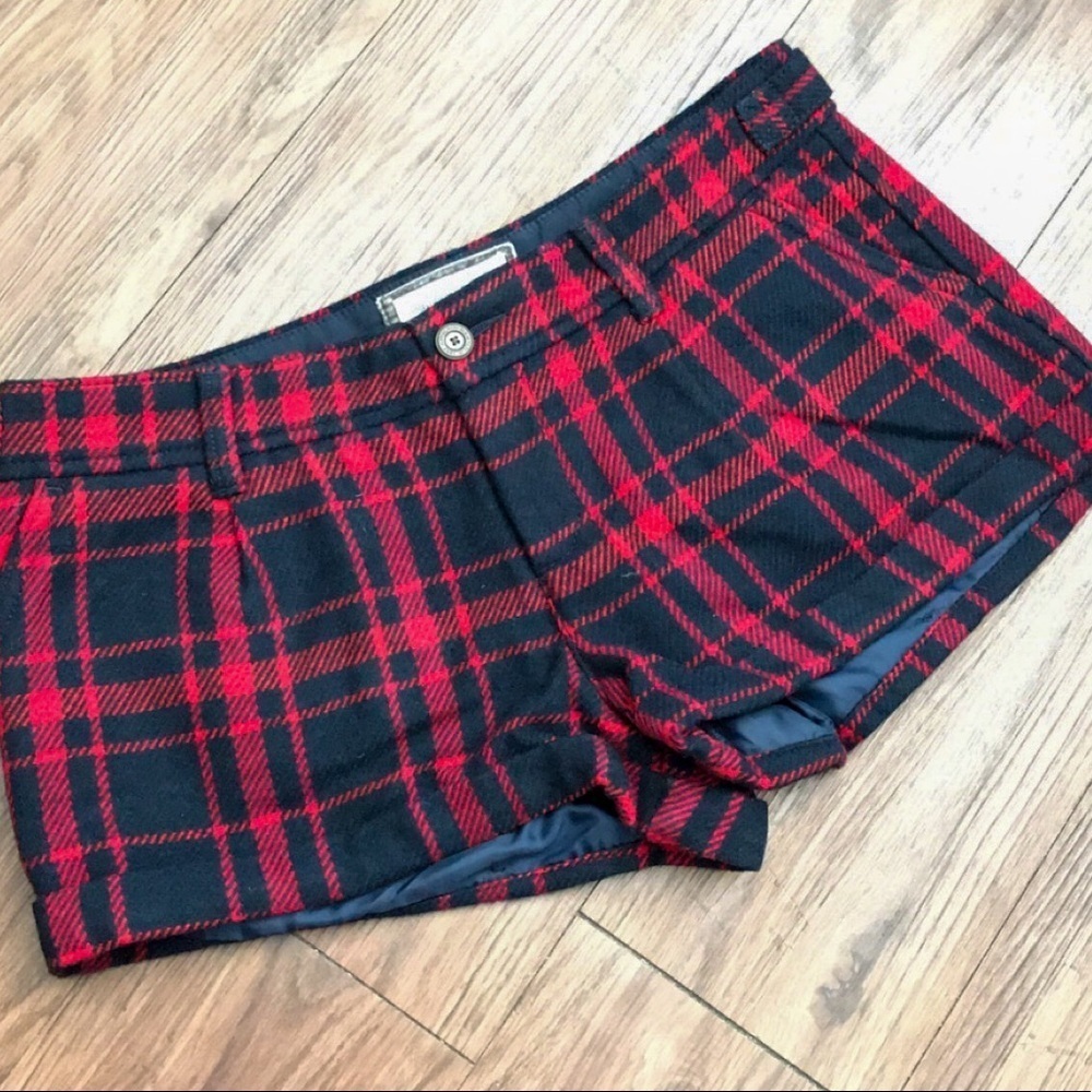 Abercrombie and Fitch Flannel Shorts